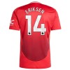 Officiële Voetbalshirt Manchester United Eriksen 14 Thuis 2024-25 - Heren